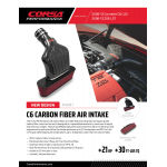 Corsa Performance carbon Ansaugsystem for Chevrolet Corvette C6 LS3 / Z06 LS7